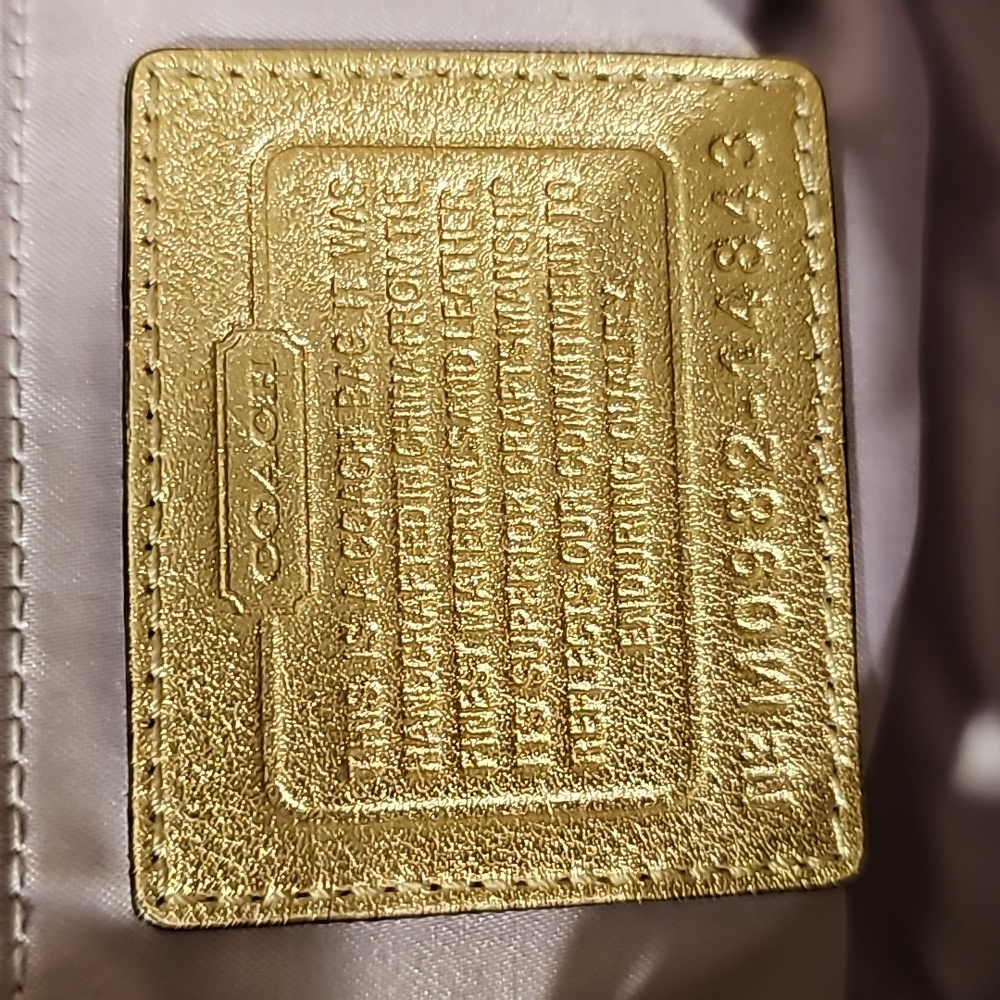 Coach Rare Zebra Python Leather, Straw Bag/Tote &… - image 7